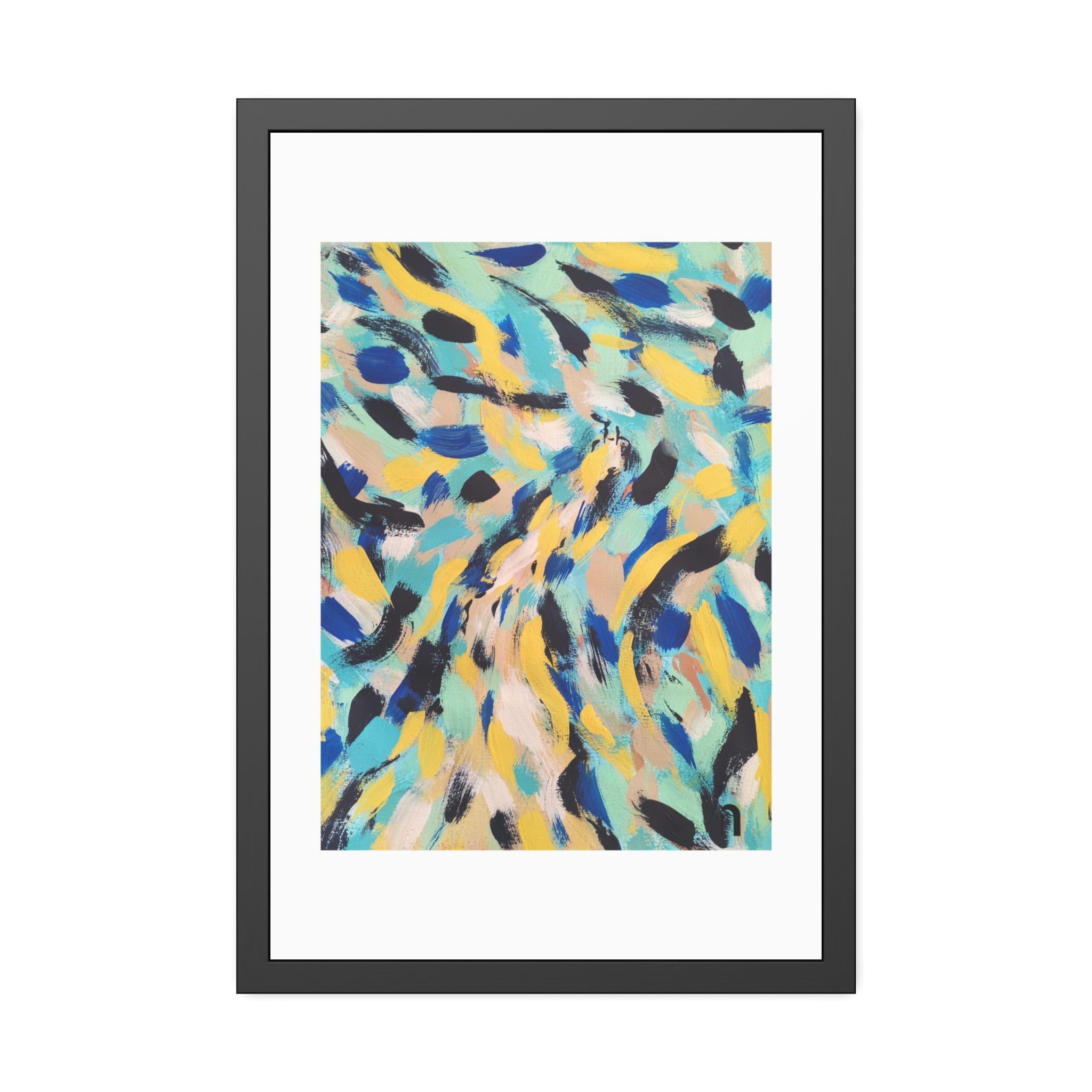 Where the Ocean Meets Us | Maldives | Framed Abstract Art Print | Bucket List Collection