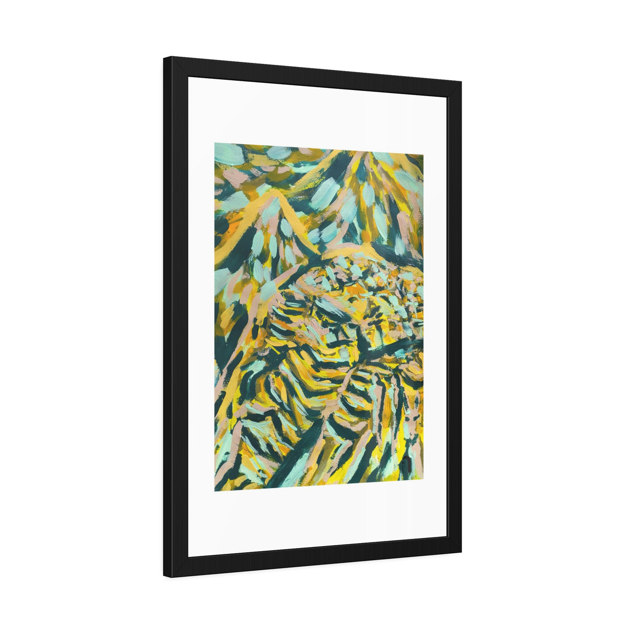 Where Wonder Finds Us | Machu Picchu | Framed Abstract Art Print | Bucket List Collection