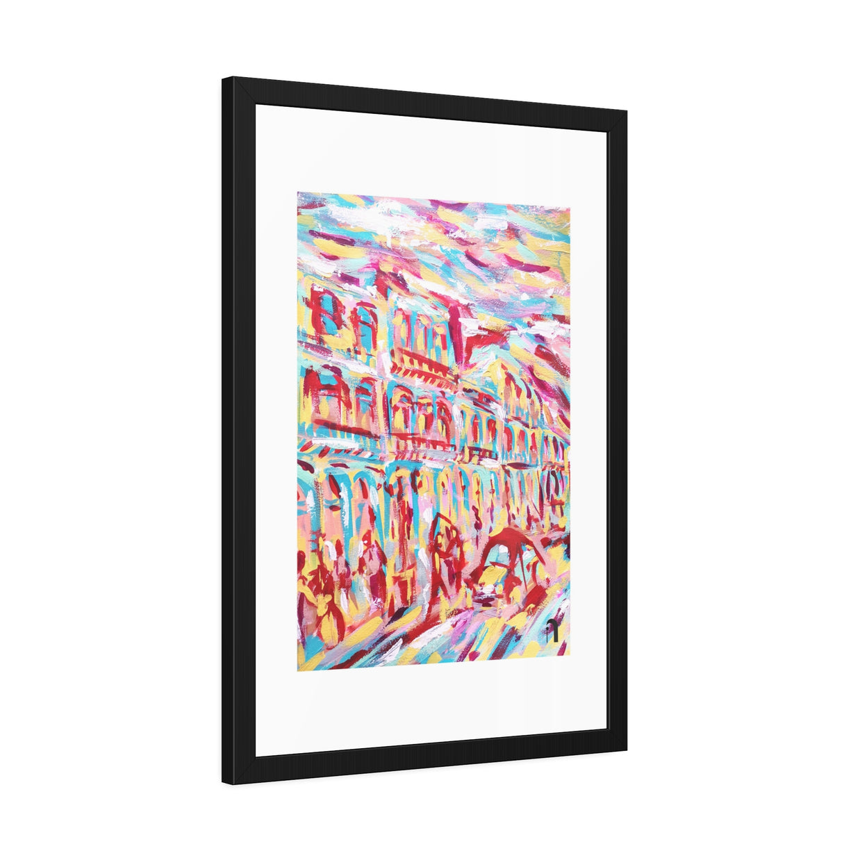 Before the Music Found Me | Havana | Framed Abstract Art Print | Bucket List Collection.