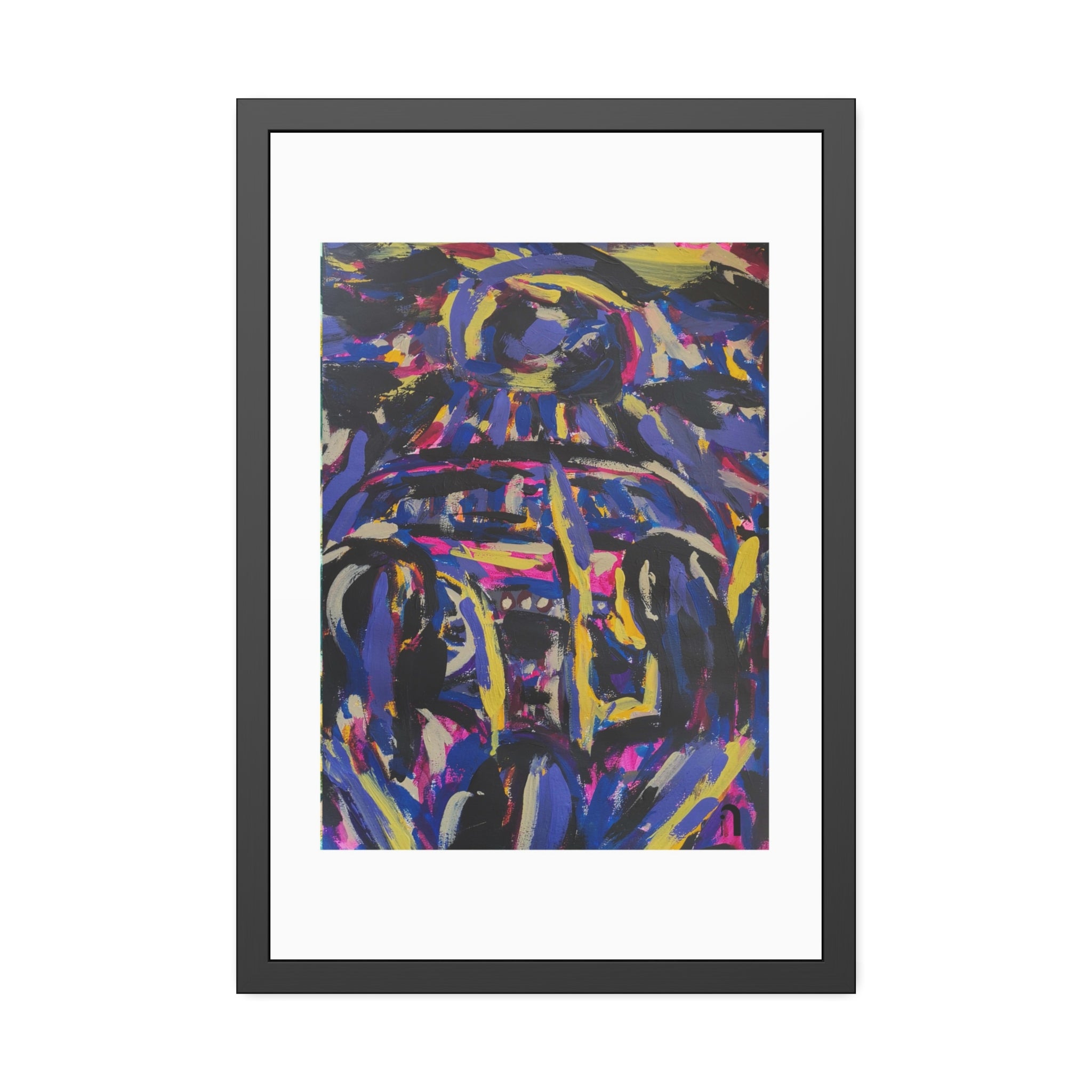 The Road We Shared | Route 66 Dream | Framed Abstract Art Print | Bucket List Collection