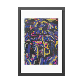 The Road We Shared | Route 66 Dream | Framed Abstract Art Print | Bucket List Collection