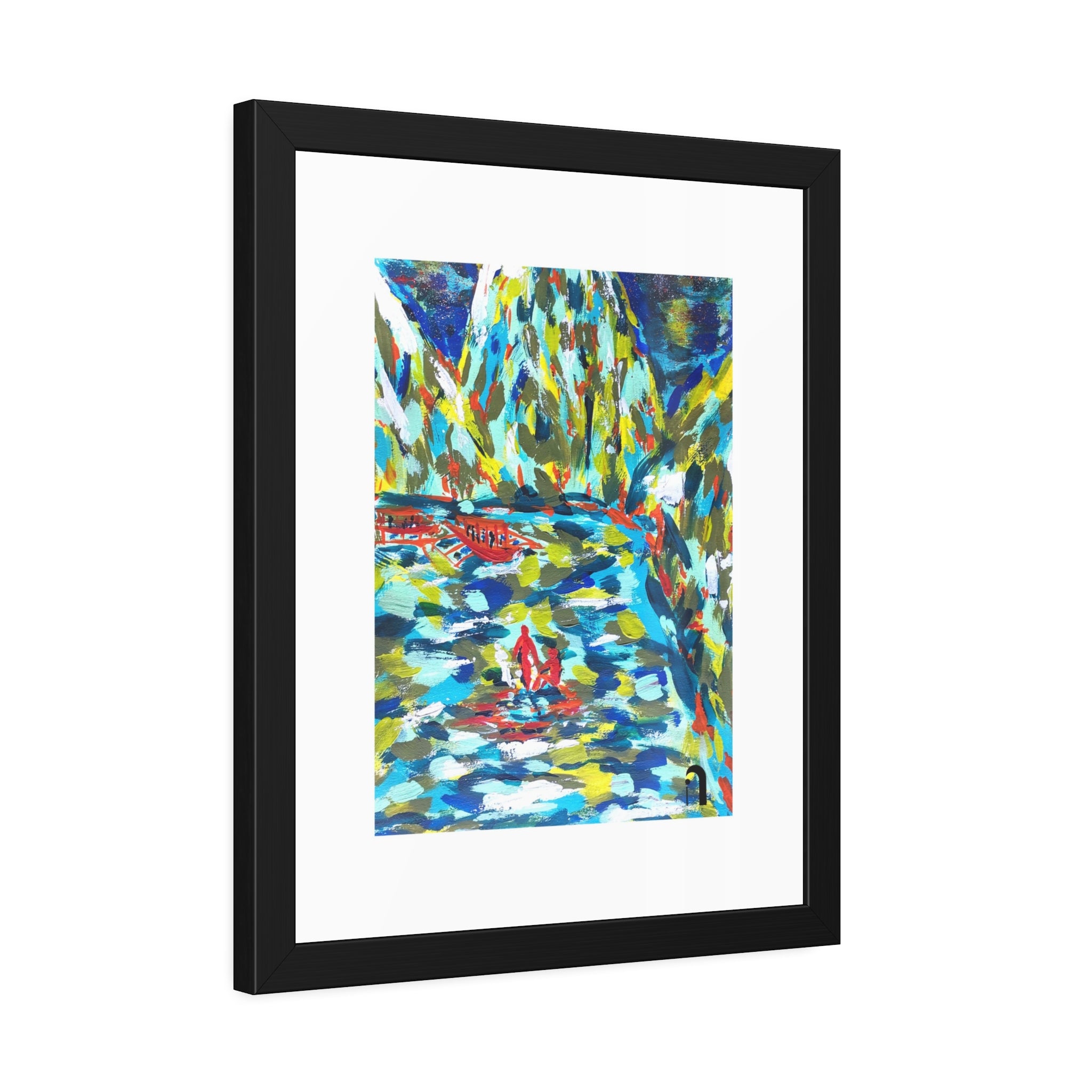 Where I Arrived Within | Phi Phi Islands | Framed Abstract Art Print | Bucket List Collection