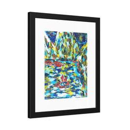 Where I Arrived Within | Phi Phi Islands | Framed Abstract Art Print | Bucket List Collection