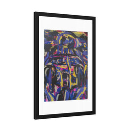 The Road We Shared | Route 66 Dream | Framed Abstract Art Print | Bucket List Collection