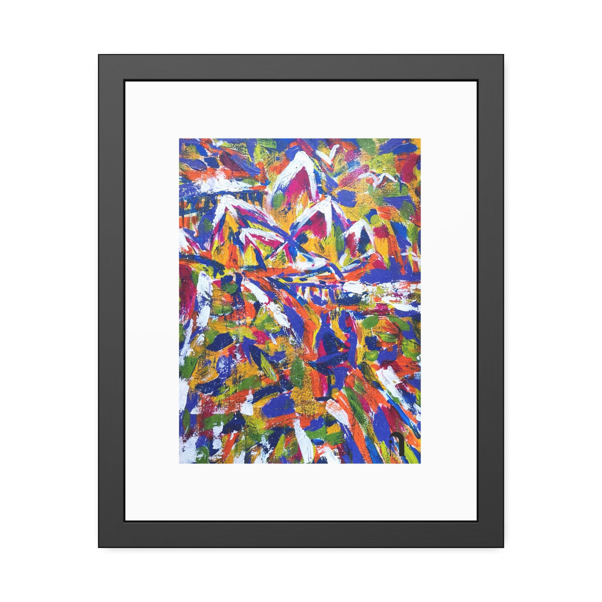 Where Creation Began | Sydney Botanic Garden | Framed Abstract Art Print | Bucket List Collection