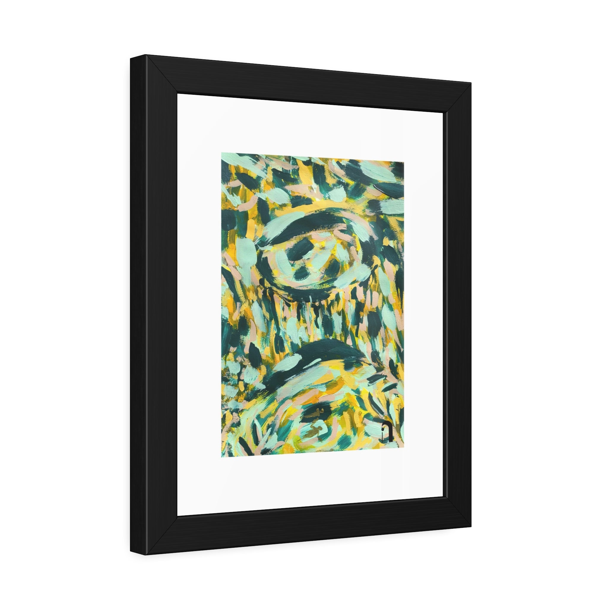 Where Silence Holds Me | Cenotes | Framed  Abstract Art Print | Bucket List Collection