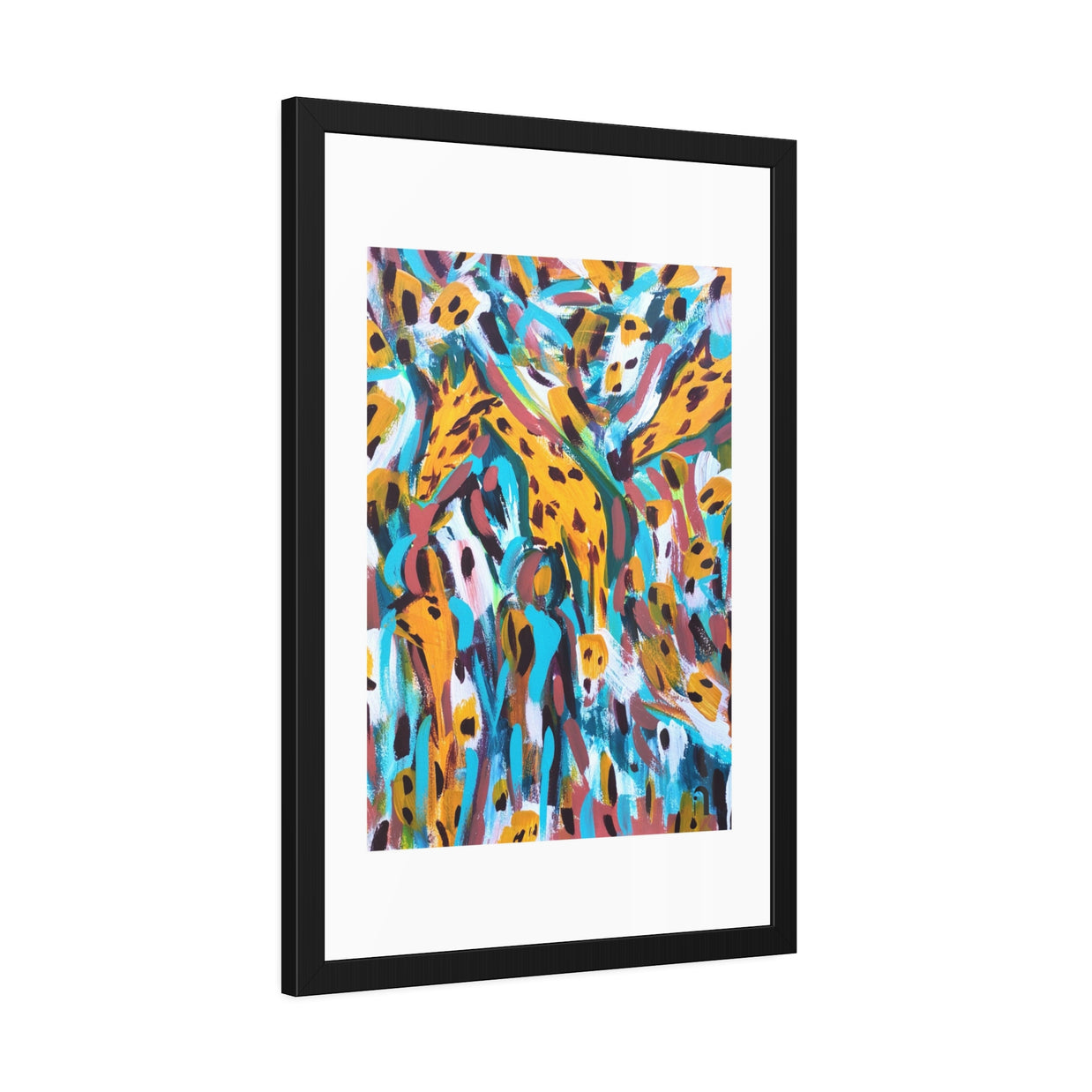 Where the Wild Watches Back | South Africa | Framed Abstract Art Print | Bucket List Collection