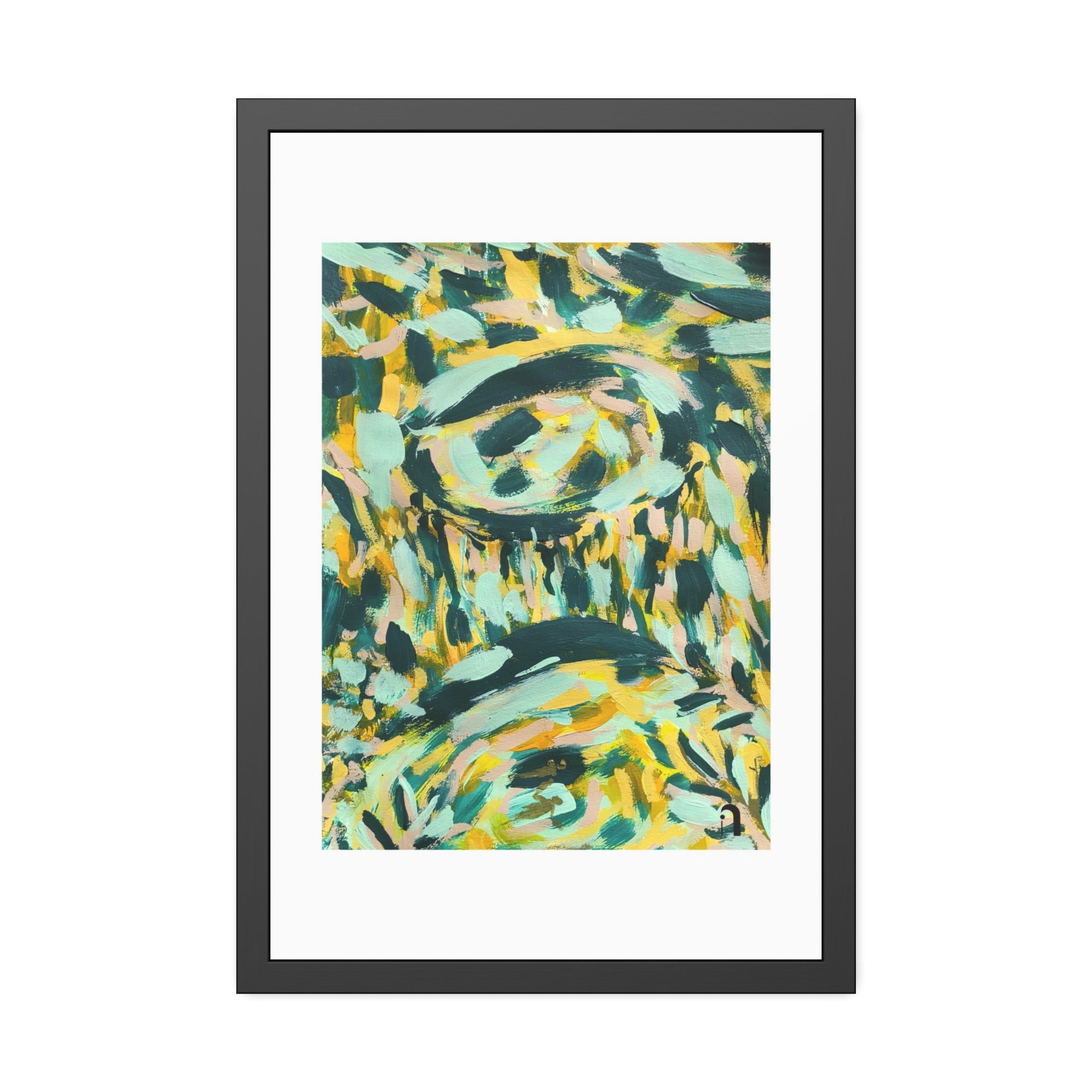Where Silence Holds Me | Cenotes | Framed  Abstract Art Print | Bucket List Collection
