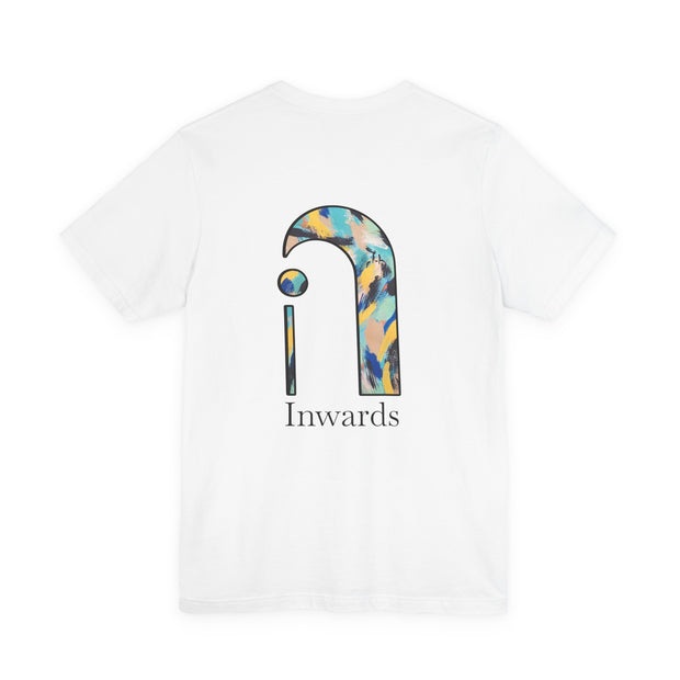 INWARDS Art Tee | Where the Ocean Meets Us | Wearable Art T-shirt |  Bucket List Collection