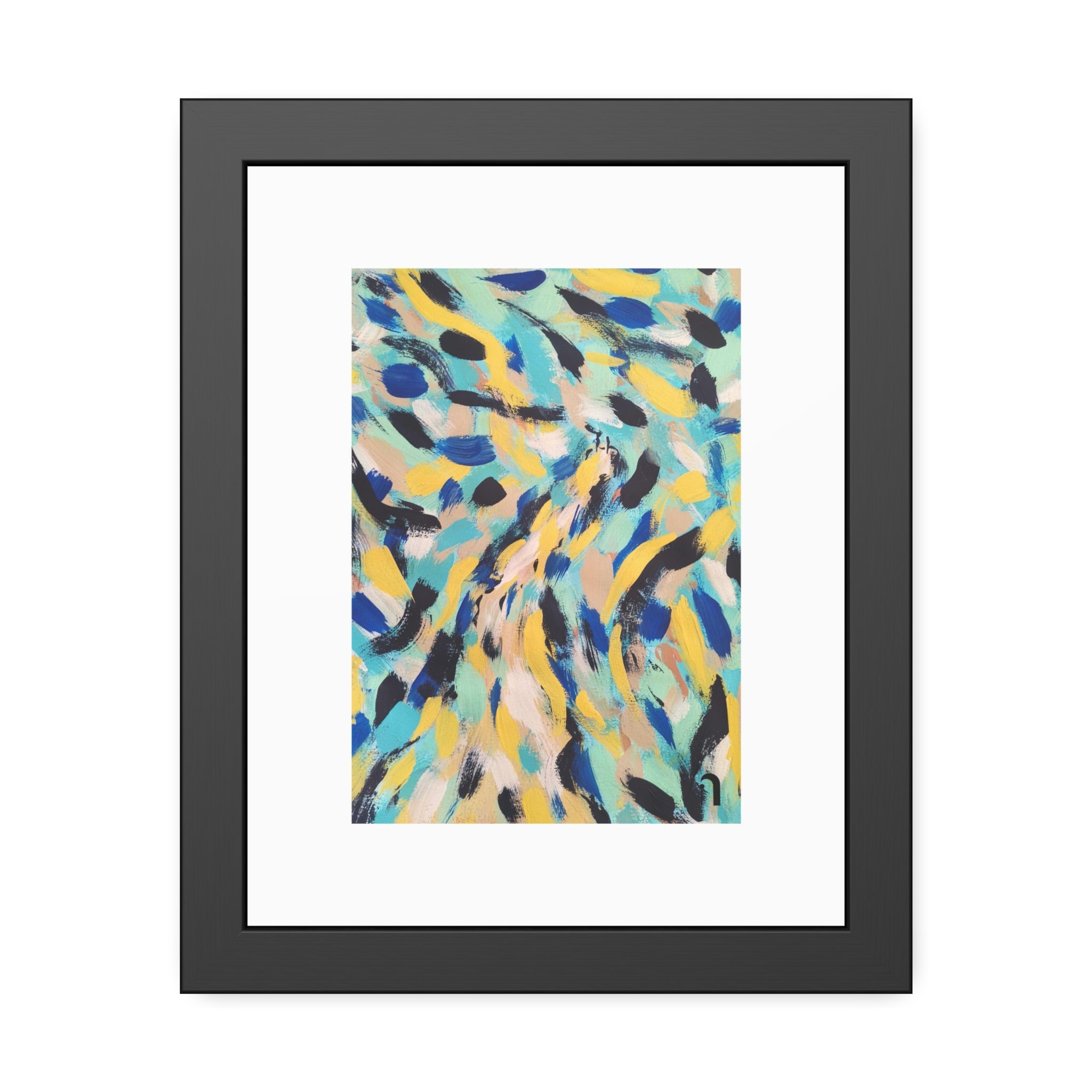 Where the Ocean Meets Us | Maldives | Framed Abstract Art Print | Bucket List Collection
