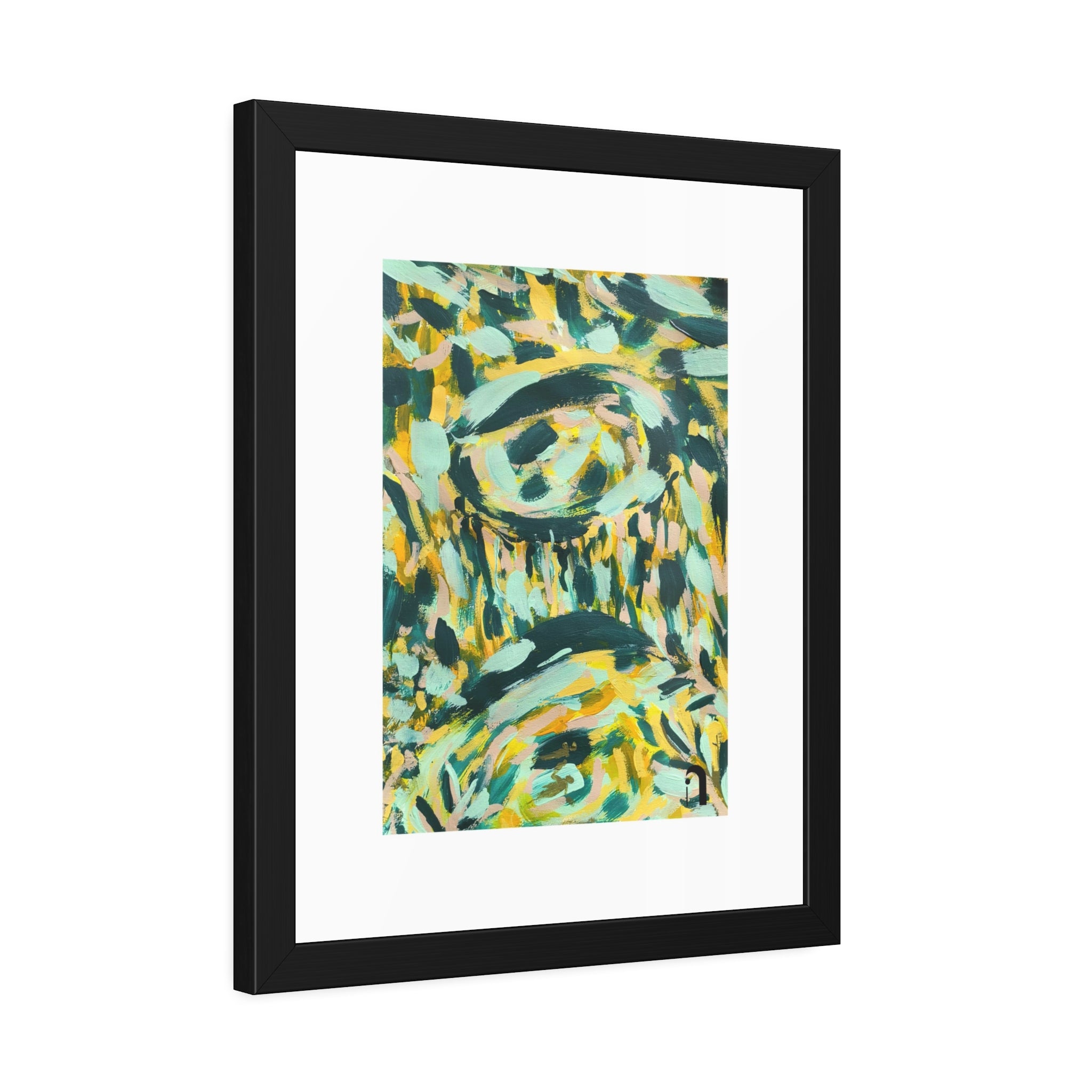 Where Silence Holds Me | Cenotes | Framed  Abstract Art Print | Bucket List Collection