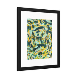 Where Silence Holds Me | Cenotes | Framed  Abstract Art Print | Bucket List Collection
