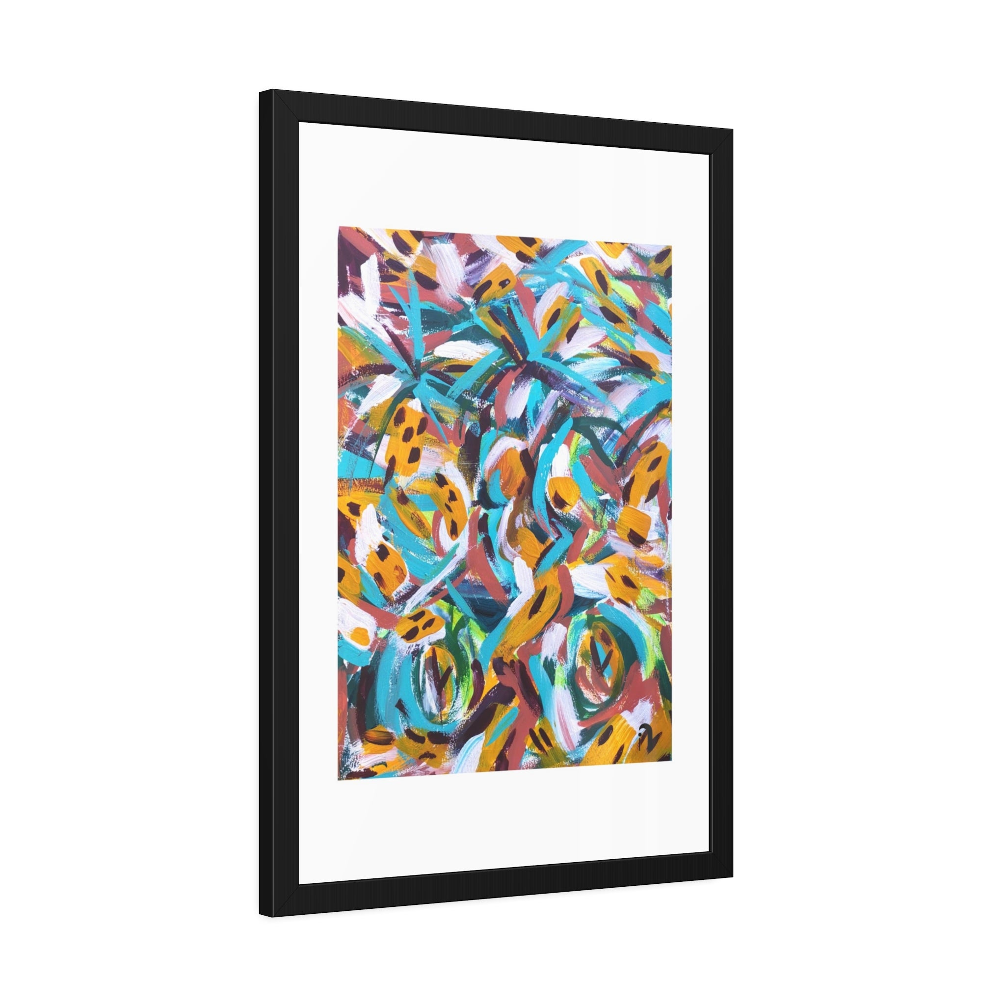 Before Freedom Found Me | Buenos Aires | Framed Abstract Art Print | Bucket List Collection