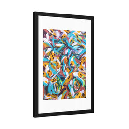 Before Freedom Found Me | Buenos Aires | Framed Abstract Art Print | Bucket List Collection