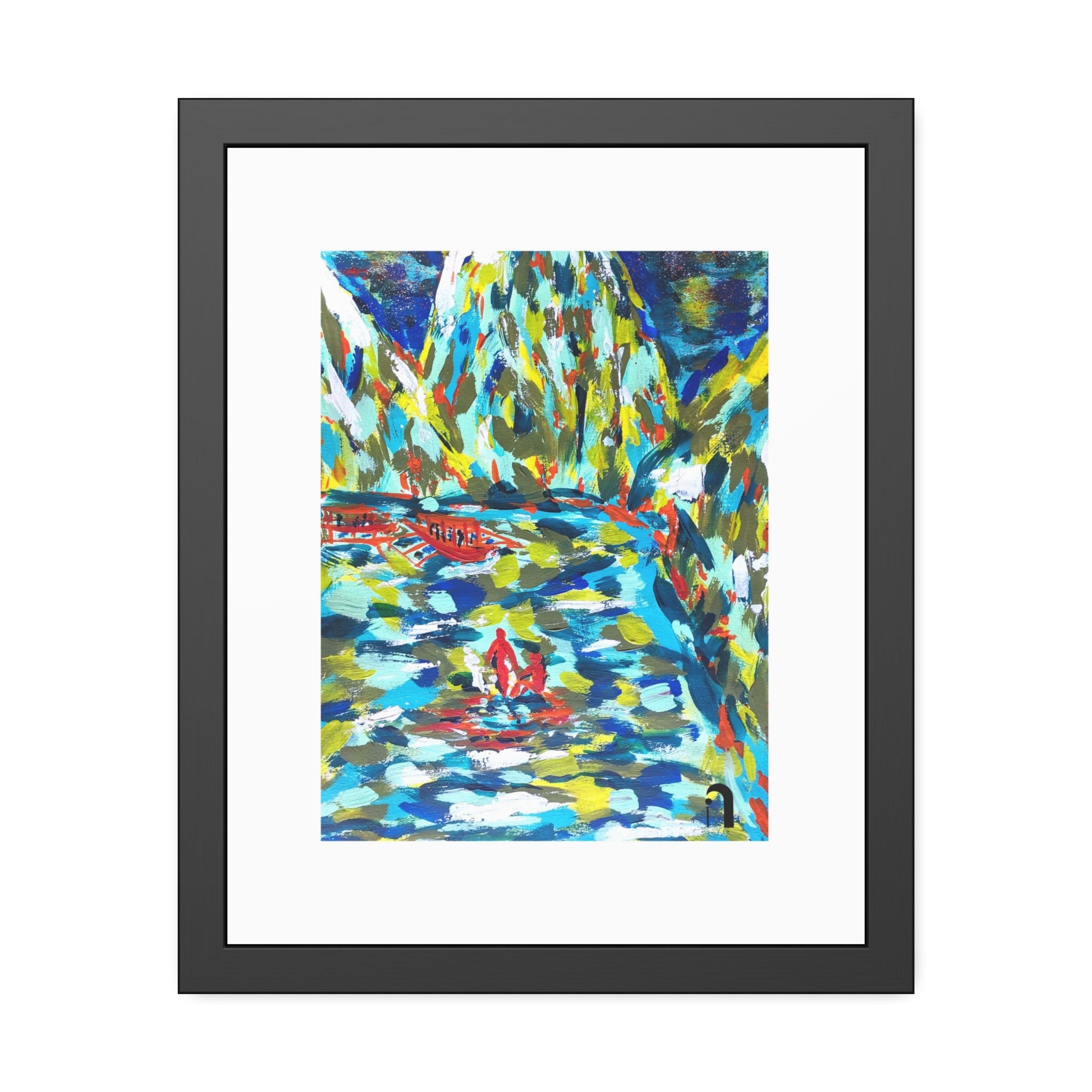 Where I Arrived Within | Phi Phi Islands | Framed Abstract Art Print | Bucket List Collection