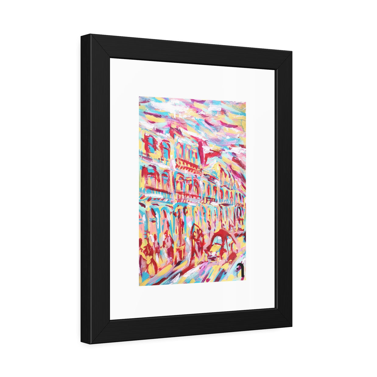 Before the Music Found Me | Havana | Framed Abstract Art Print | Bucket List Collection.