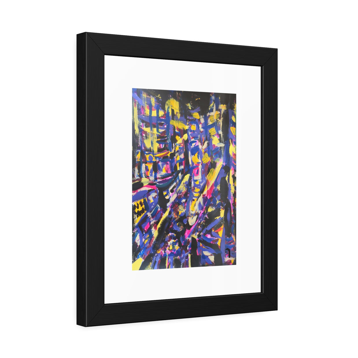The Night Everything Begins | New York Dream | Framed Abstract Fine Print | Bucket List Collection