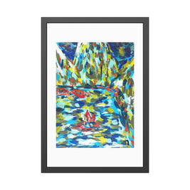 Where I Arrived Within | Phi Phi Islands | Framed Abstract Art Print | Bucket List Collection