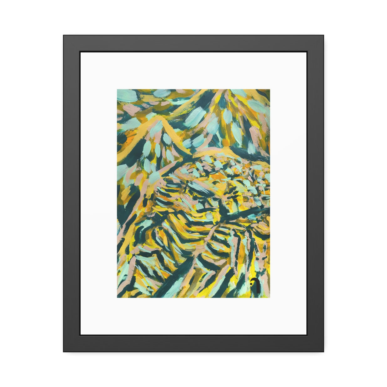 Where Wonder Finds Us | Machu Picchu | Framed Abstract Art Print | Bucket List Collection