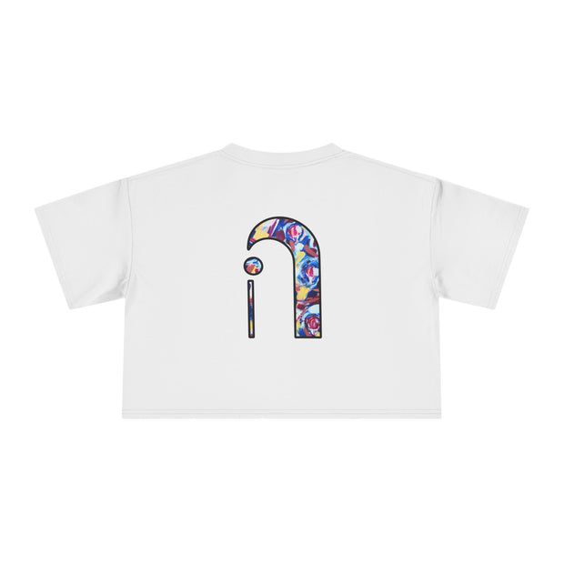 INWARDS Art Crop Tee | Where Dreams Lift | Wearable Art Shirt | Bucket List Collection