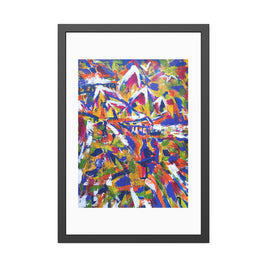Where Creation Began | Sydney Botanic Garden | Framed Abstract Art Print | Bucket List Collection