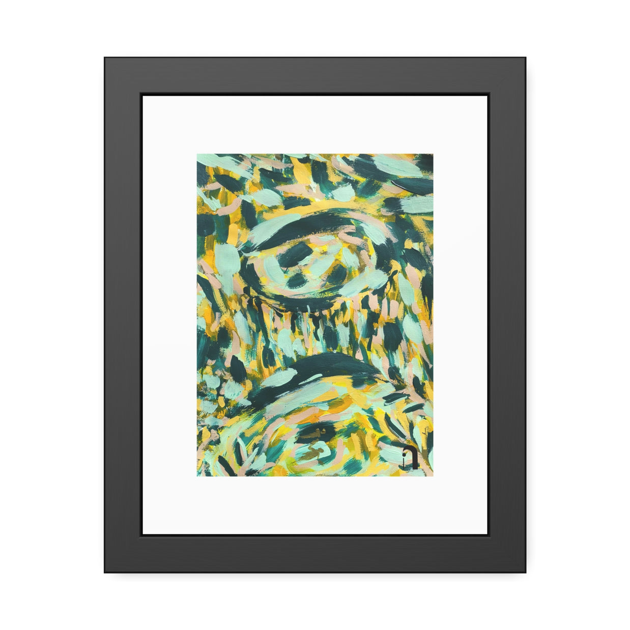 Where Silence Holds Me | Cenotes | Framed  Abstract Art Print | Bucket List Collection