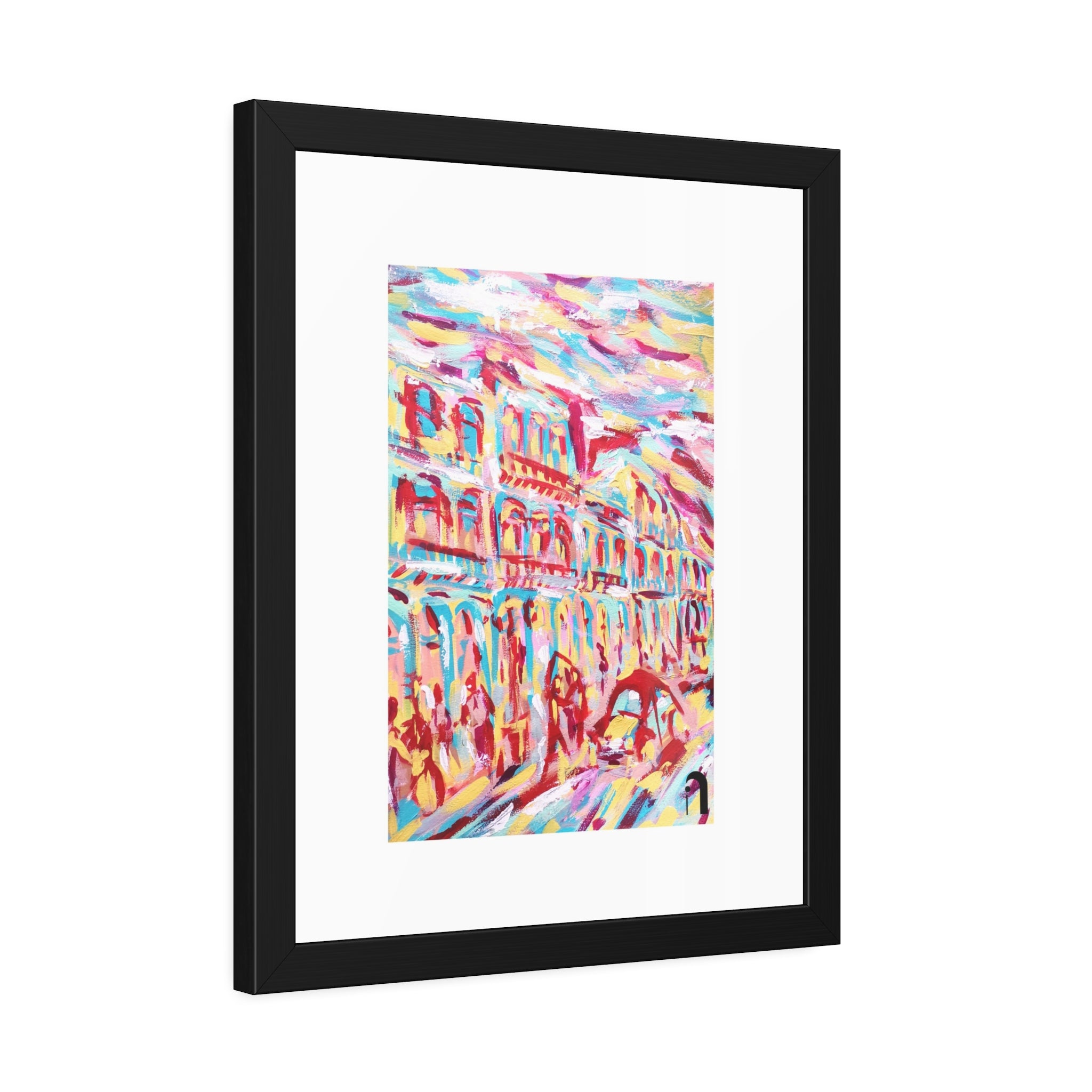 Before the Music Found Me | Havana | Framed Abstract Art Print | Bucket List Collection.